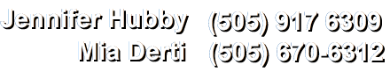 Jennifer Hubby and Mia Derti
